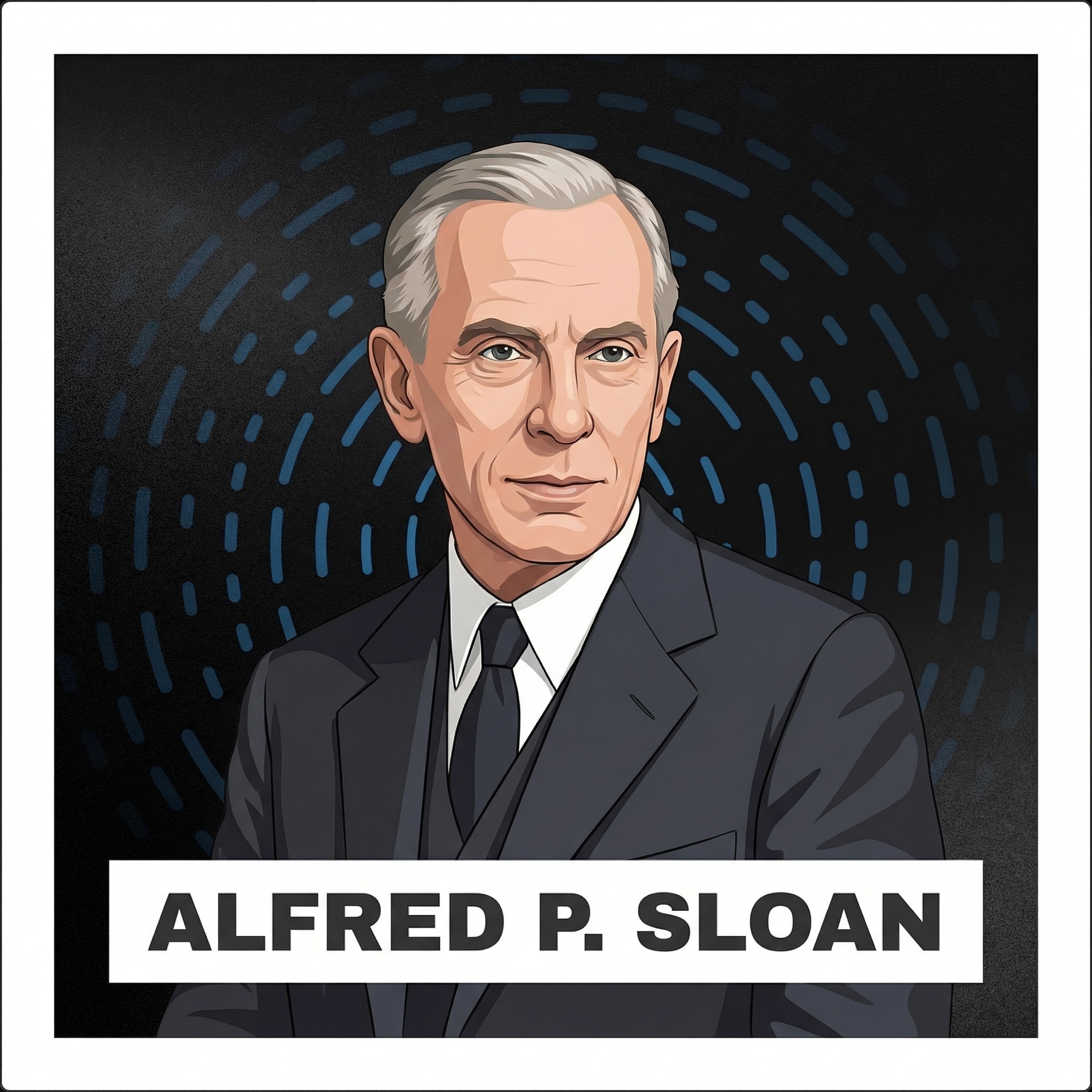 Portrait of Alfred Sloan