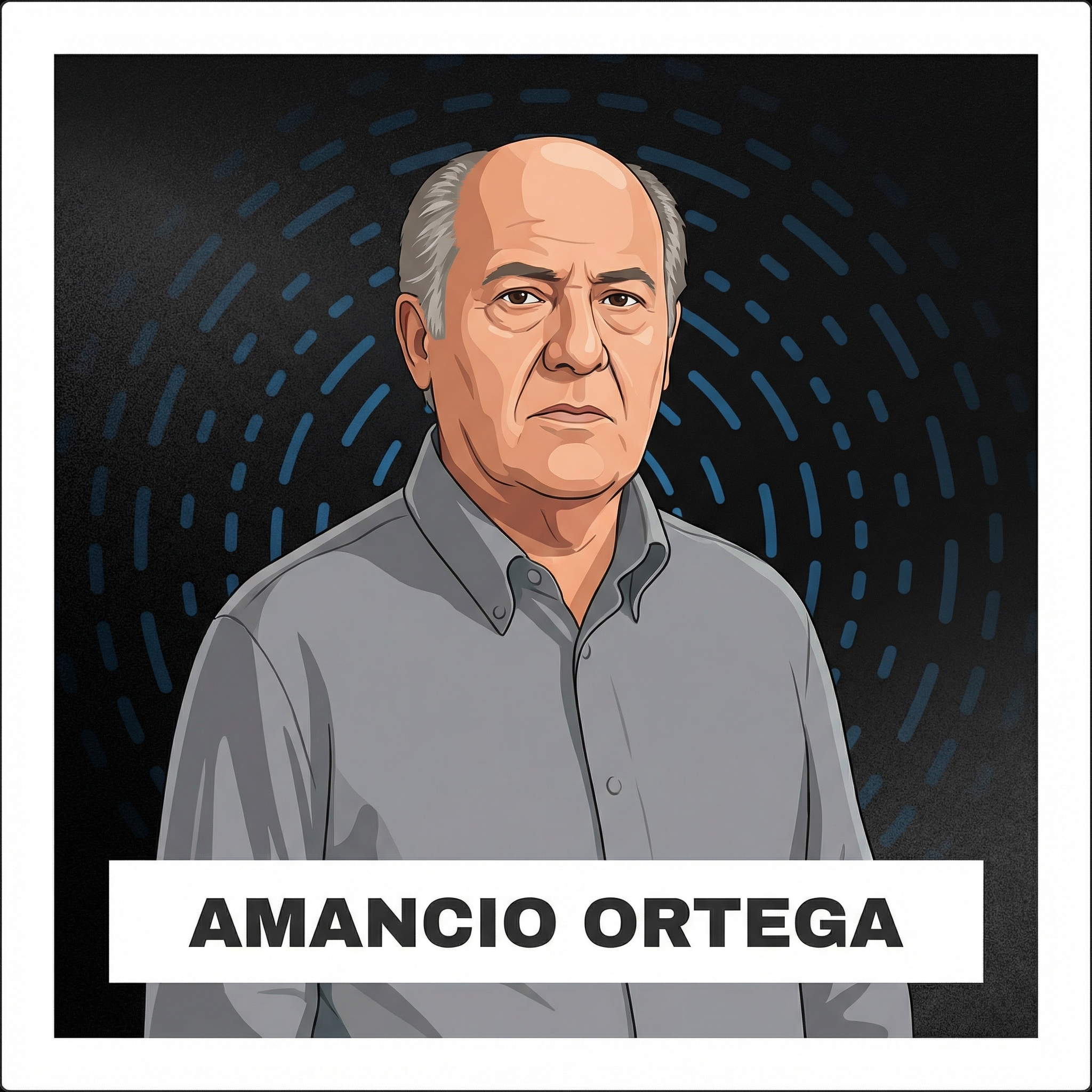 Portrait of Amancio Ortega