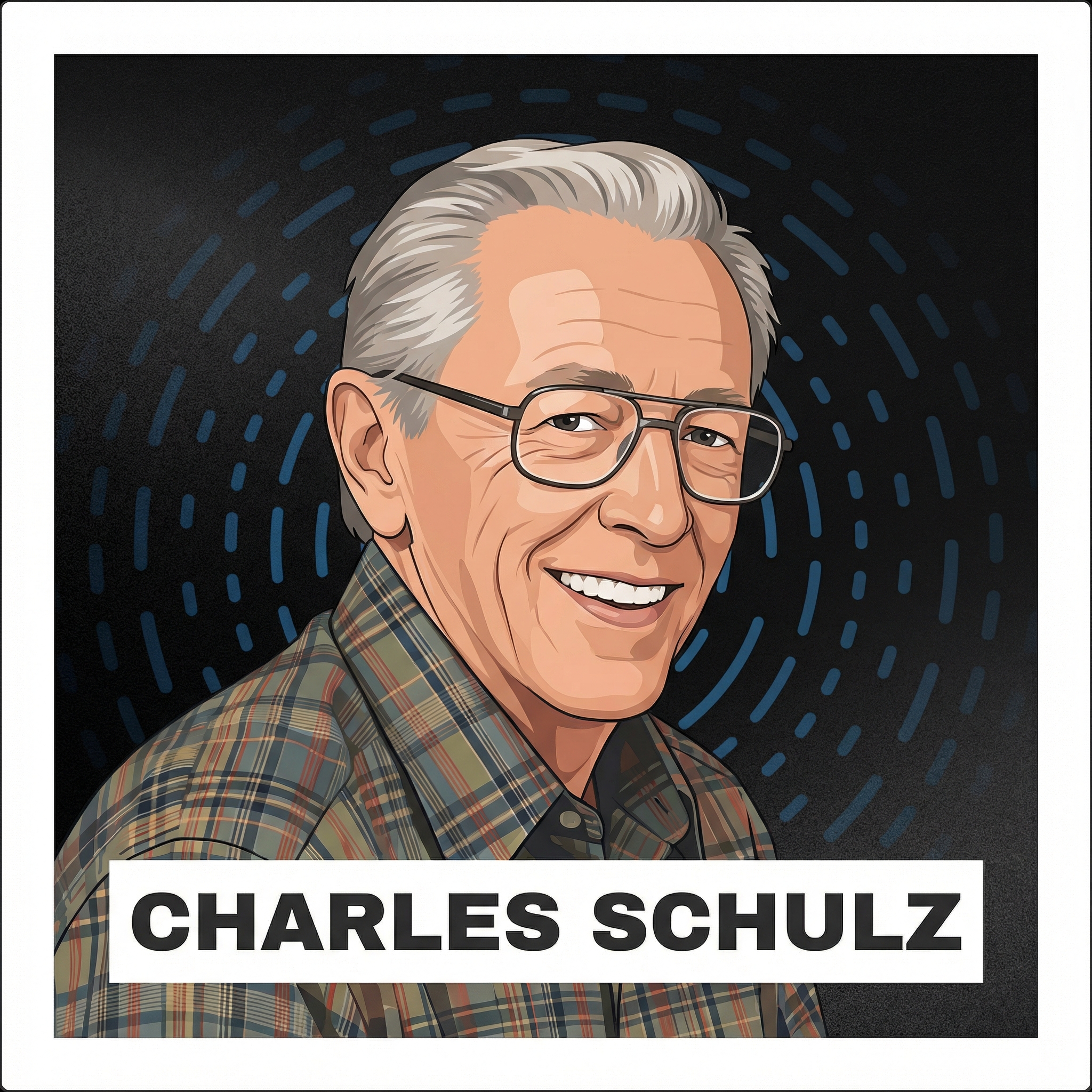 Portrait of Charles Schulz
