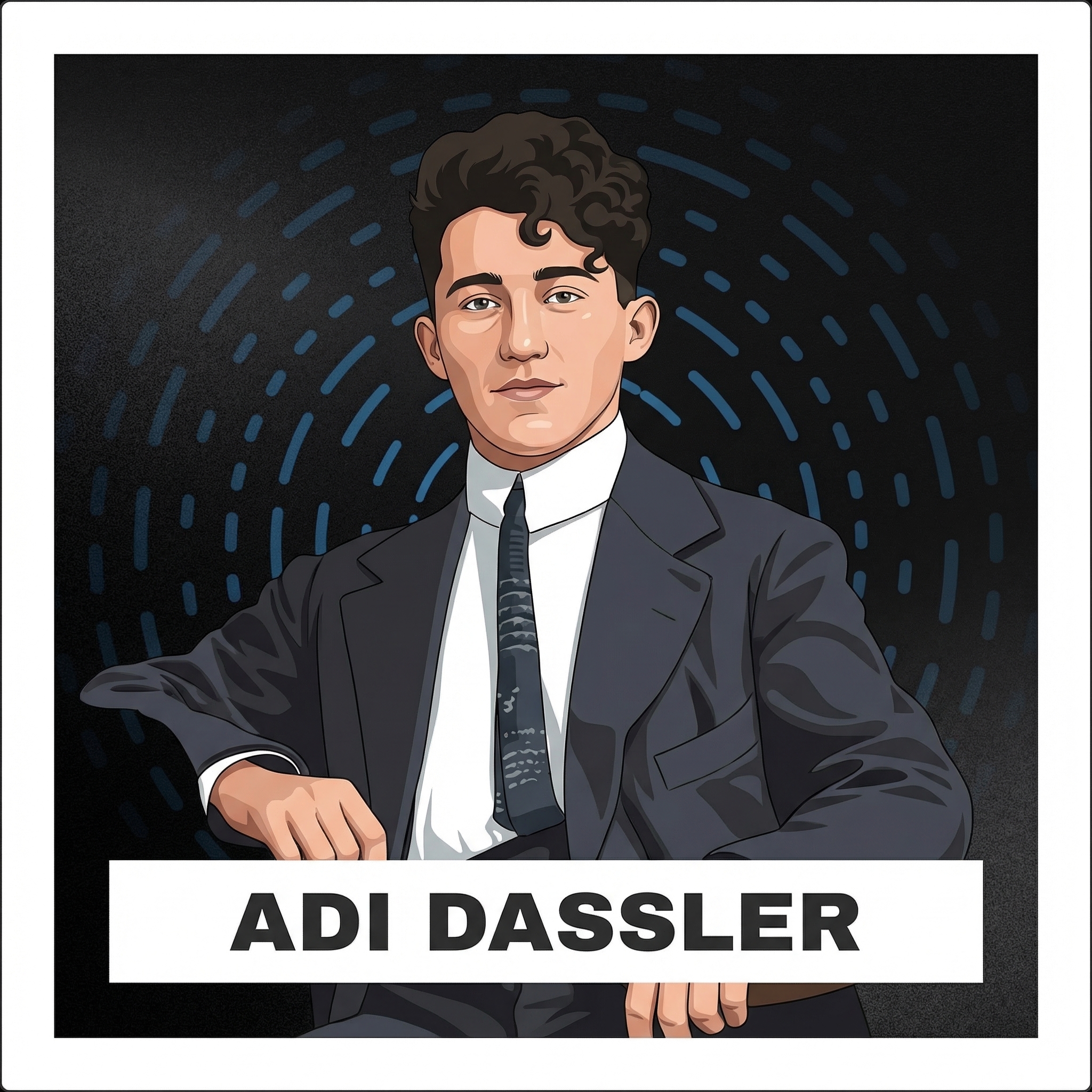 Portrait of Dassler Brothers