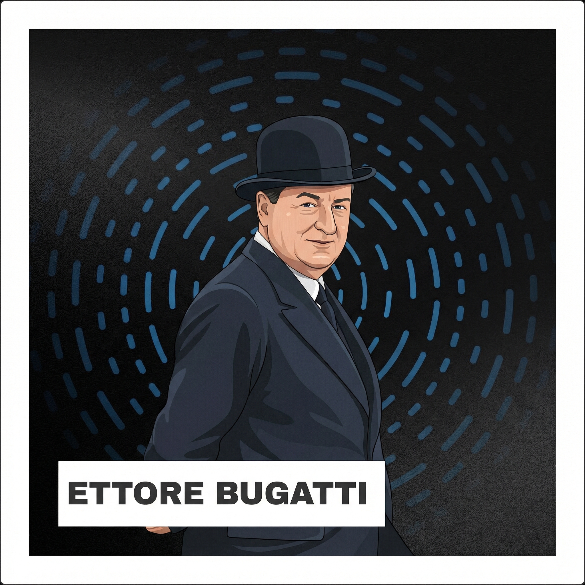 Portrait of Ettore Bugatti