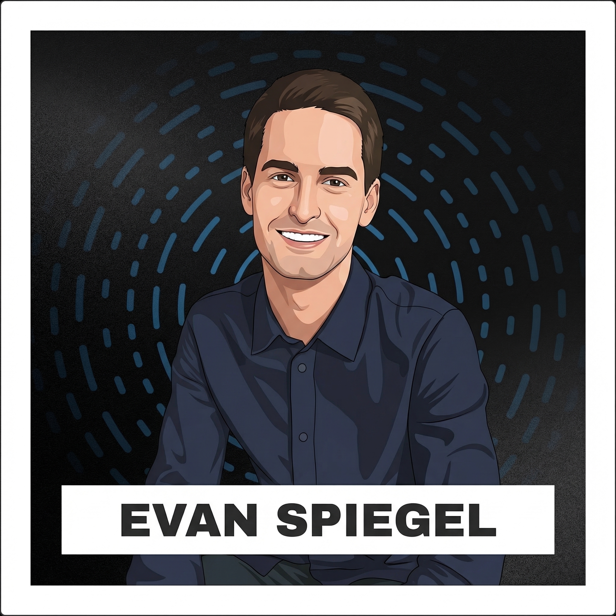 Portrait of Evan Spiegel
