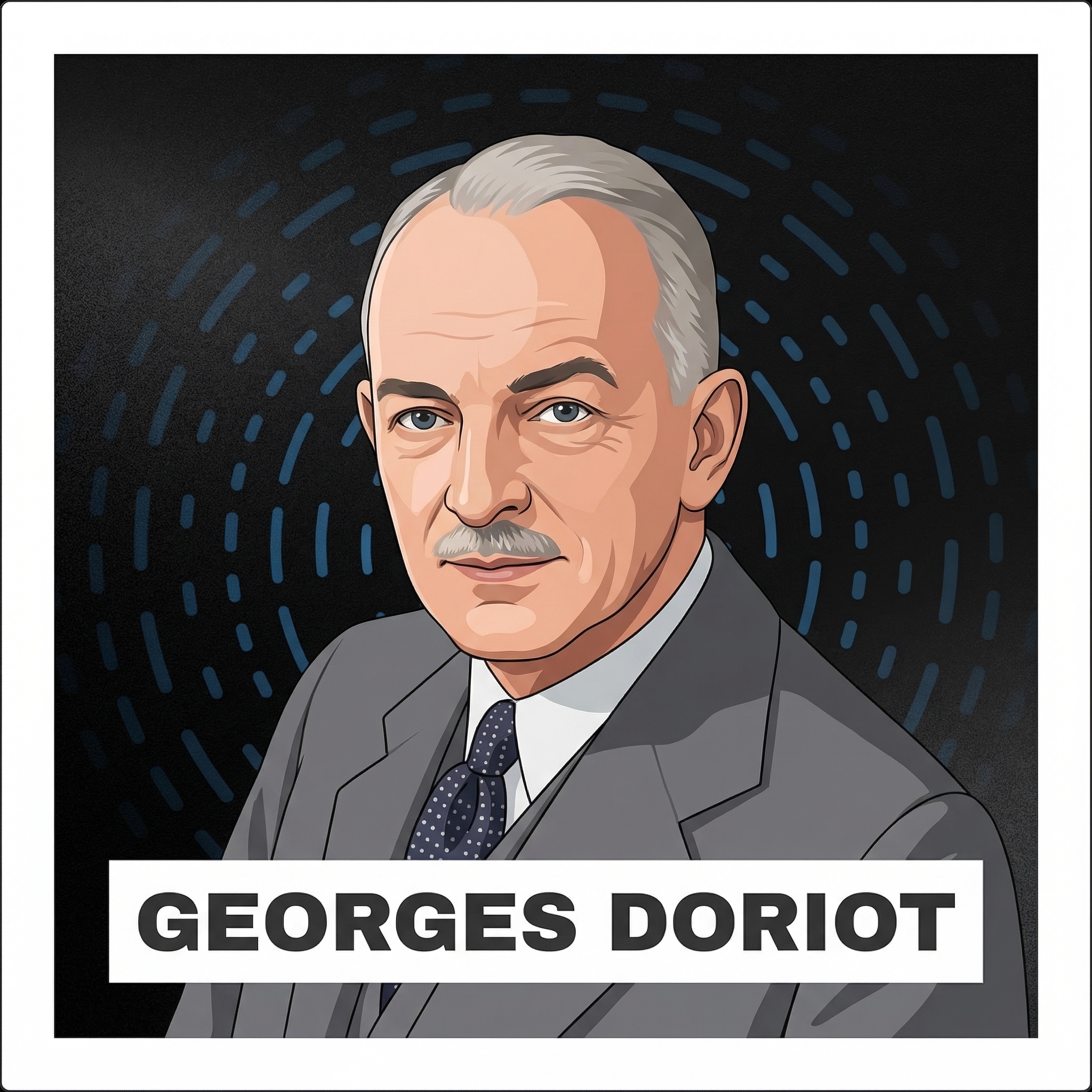 Portrait of Georges Doriot