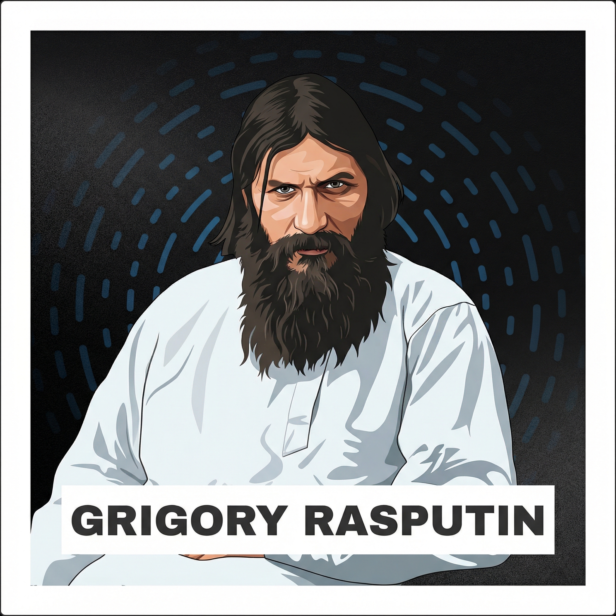 Portrait of Grigory Rasputin