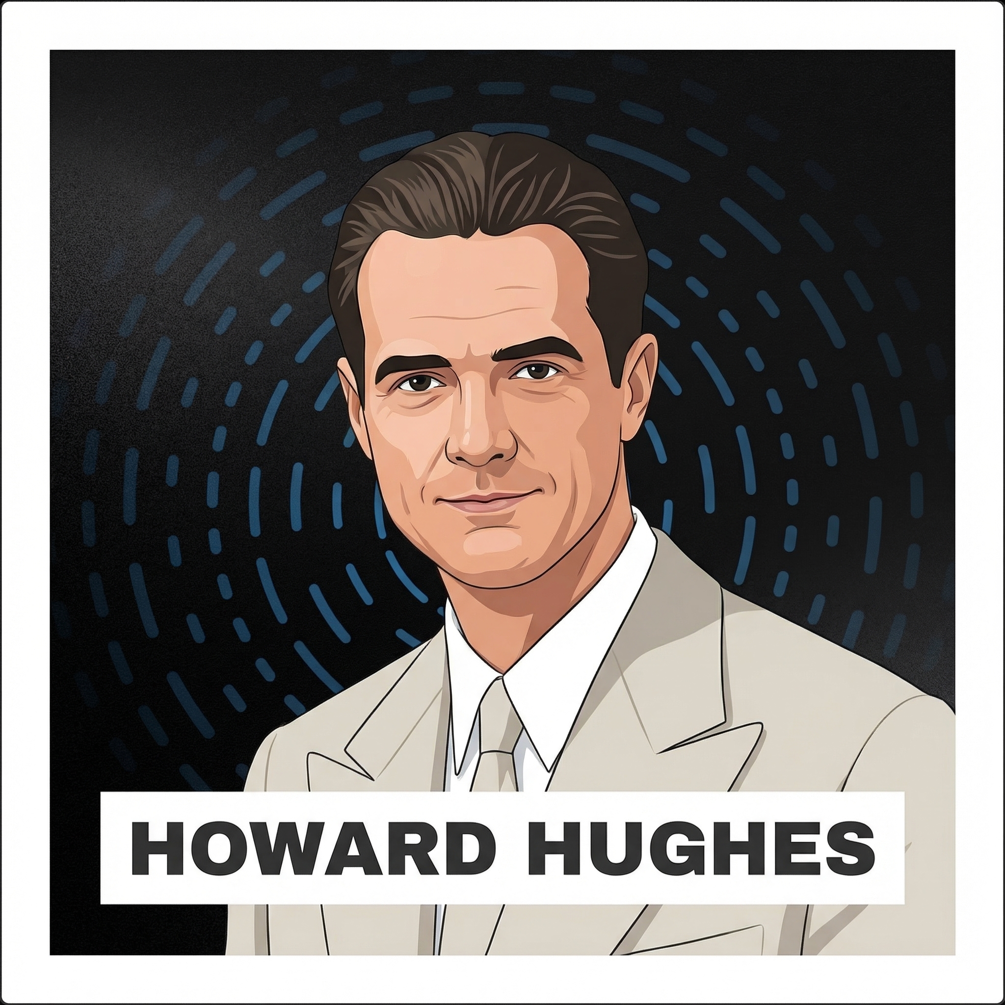 Portrait of Howard Hughes