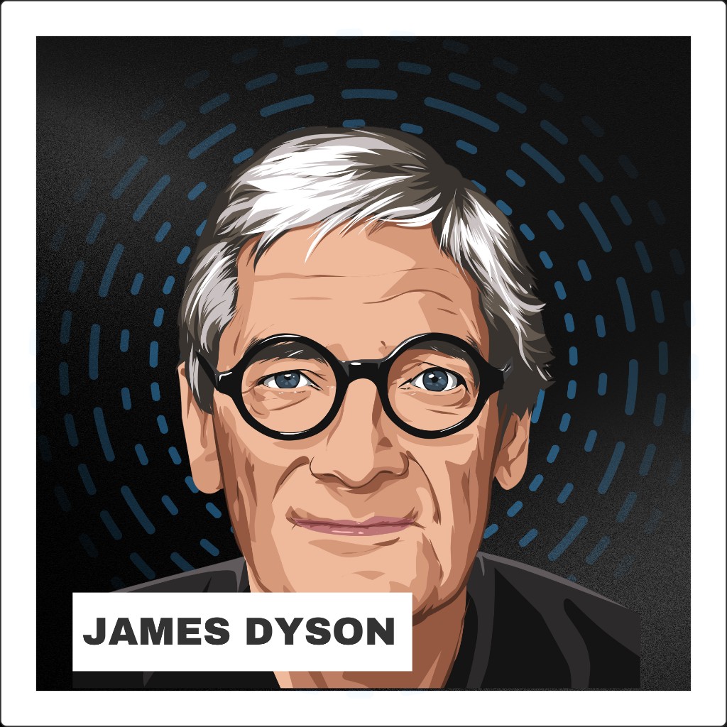 Portrait of James Dyson