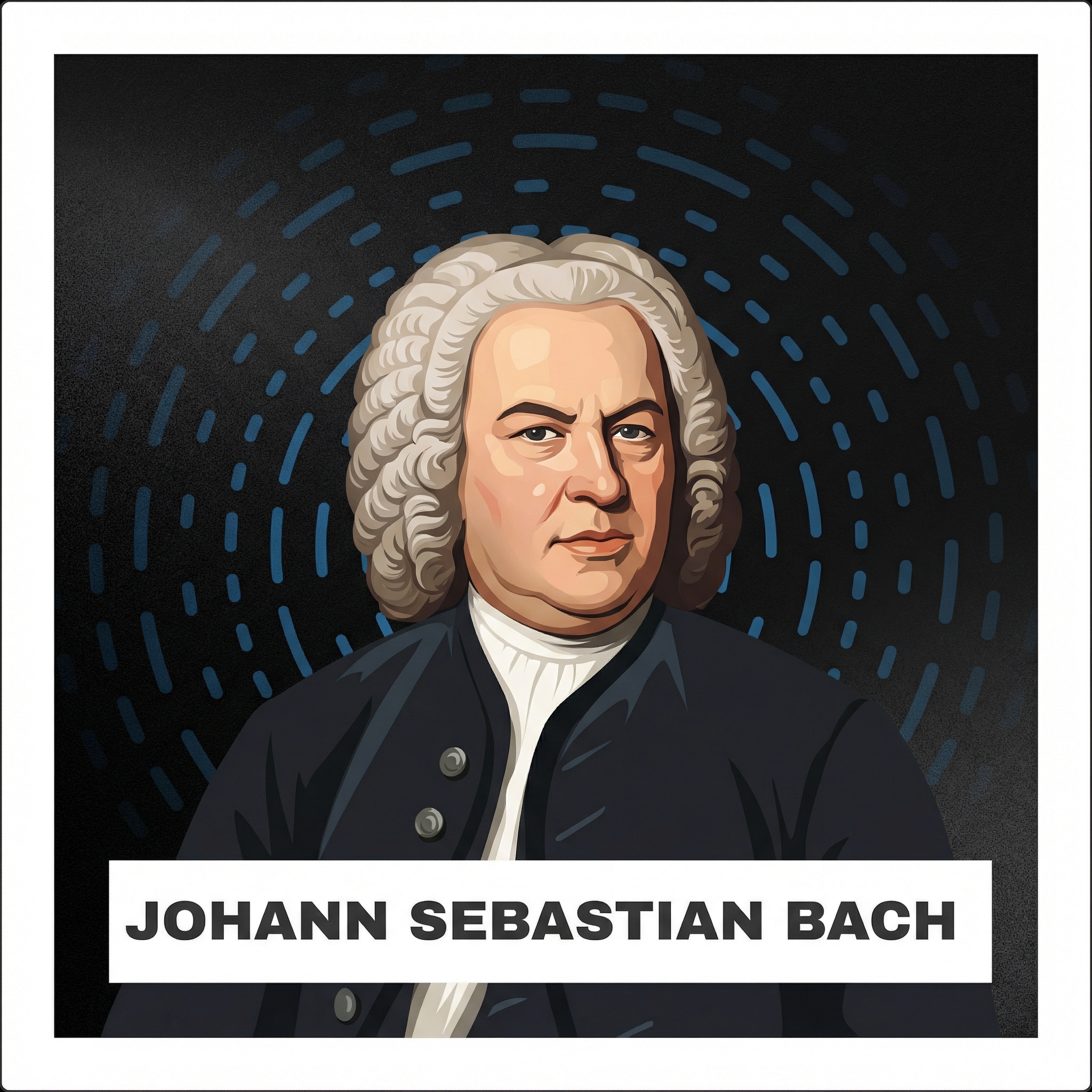 Portrait of Johann Sebastian Bach