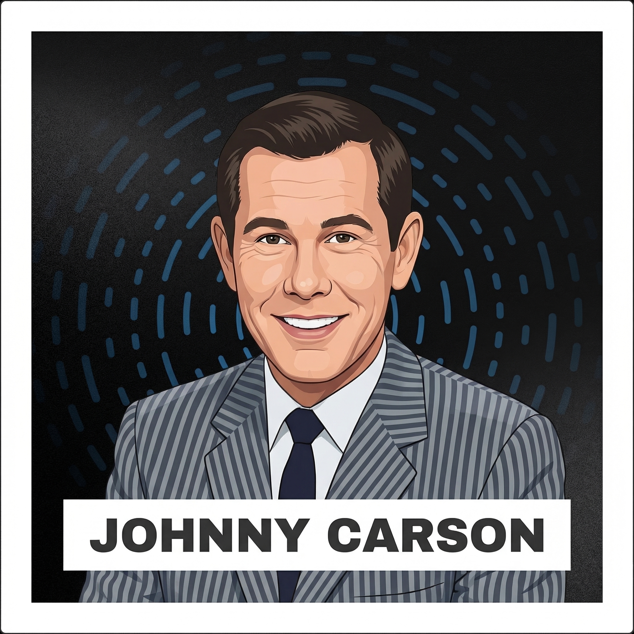 Portrait of Johnny Carson