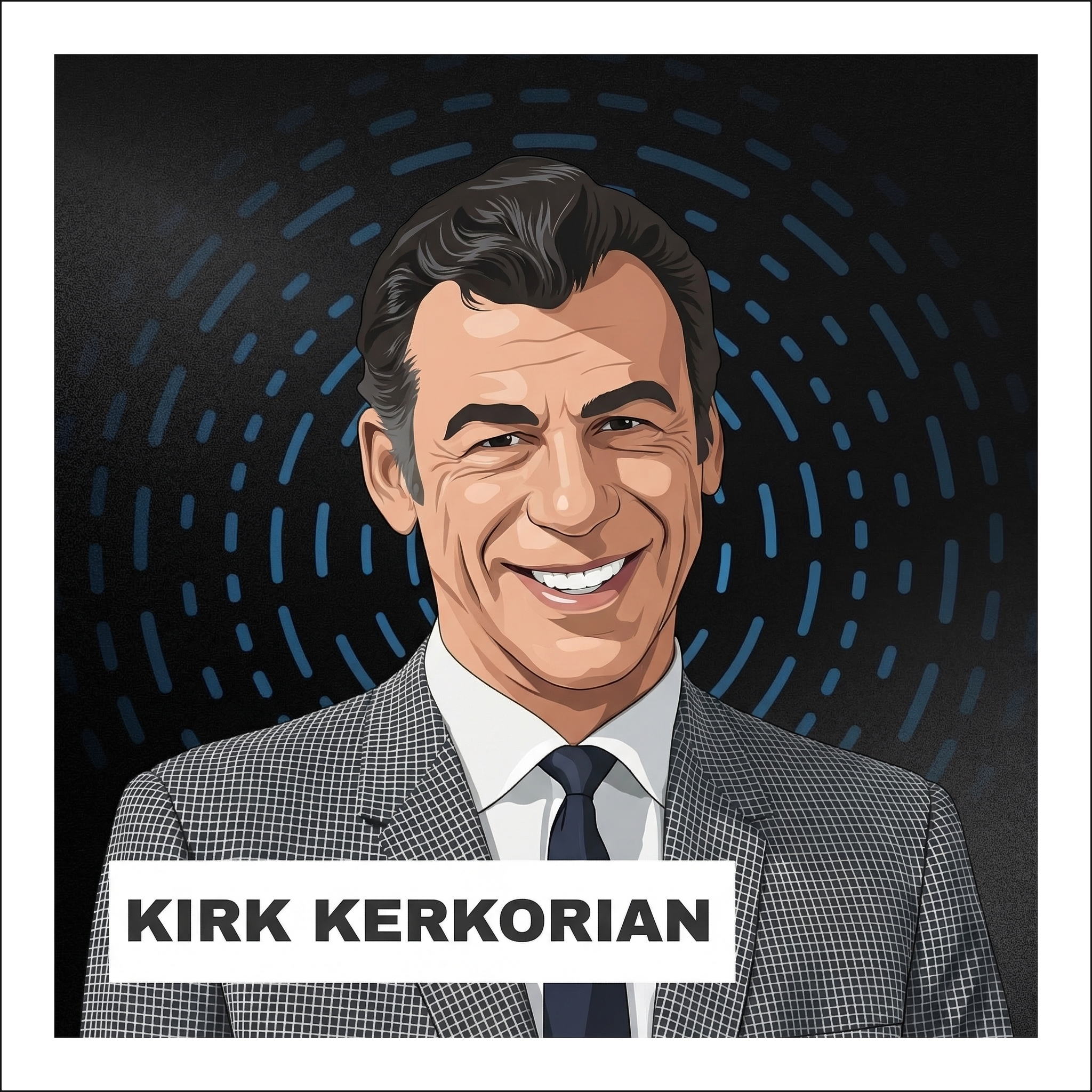 Portrait of Kirk Kerkorian