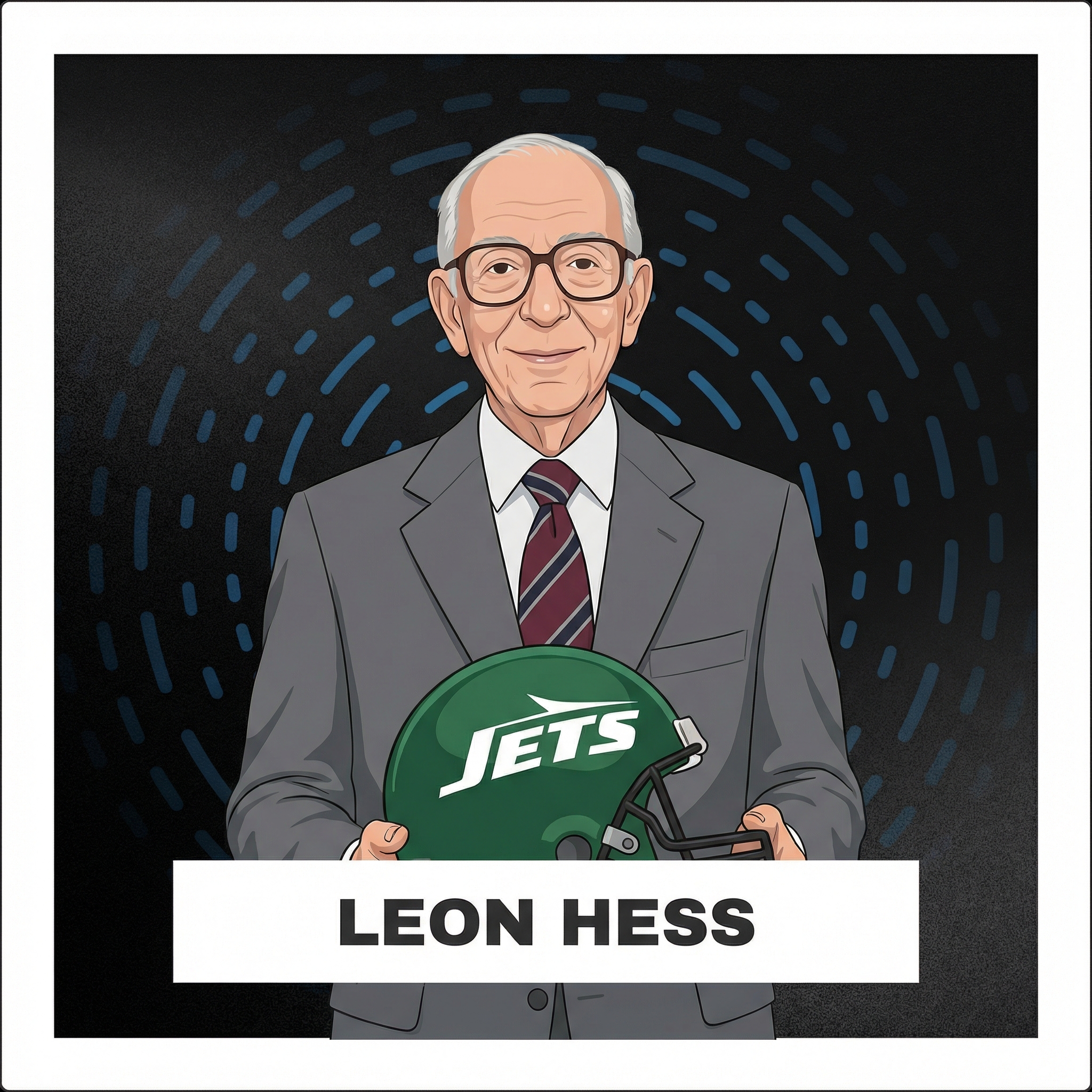 Portrait of Leon Hess