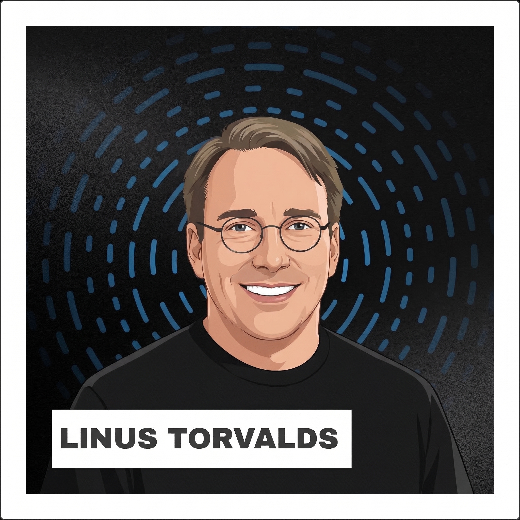 Portrait of Linus Torvalds