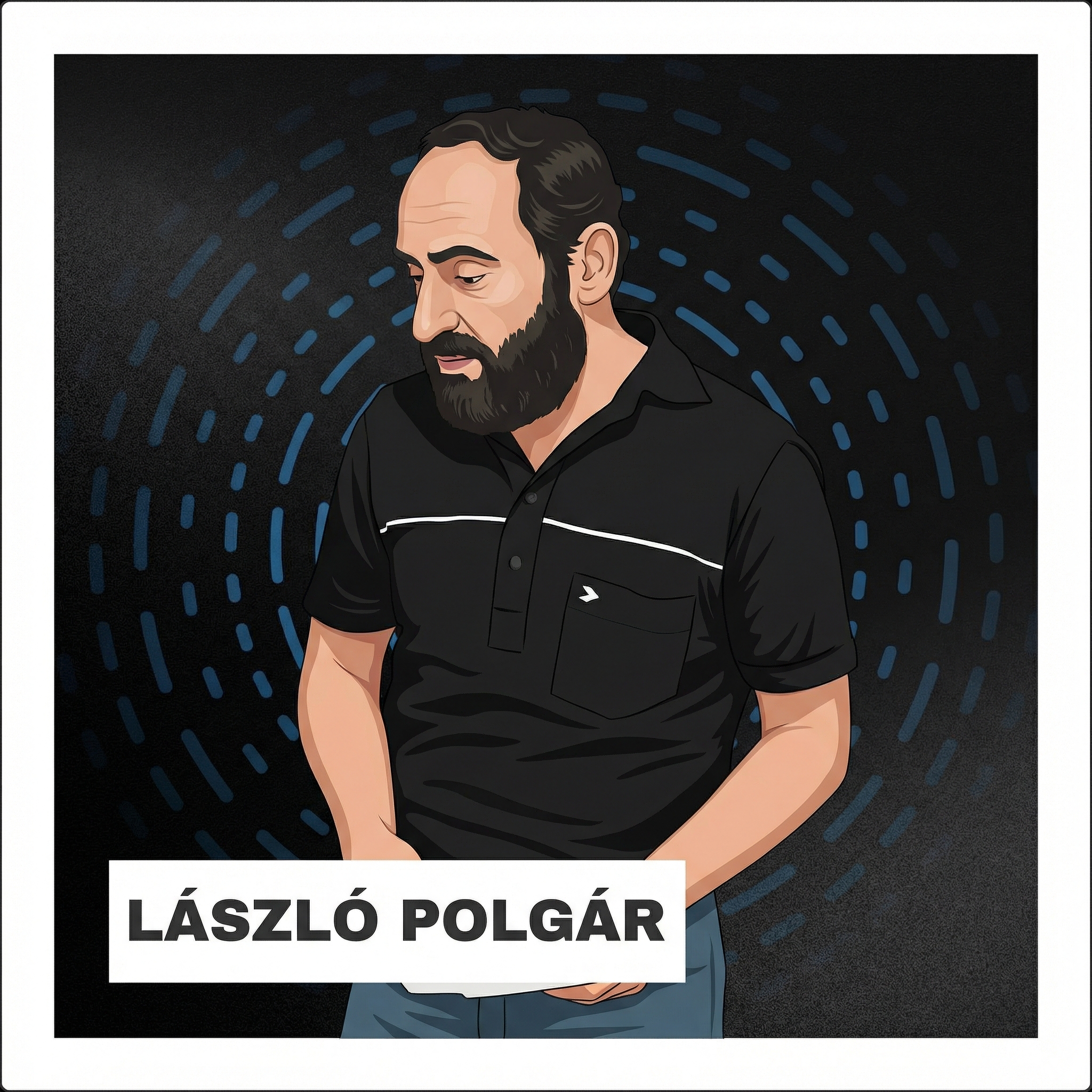 Portrait of László Polgár