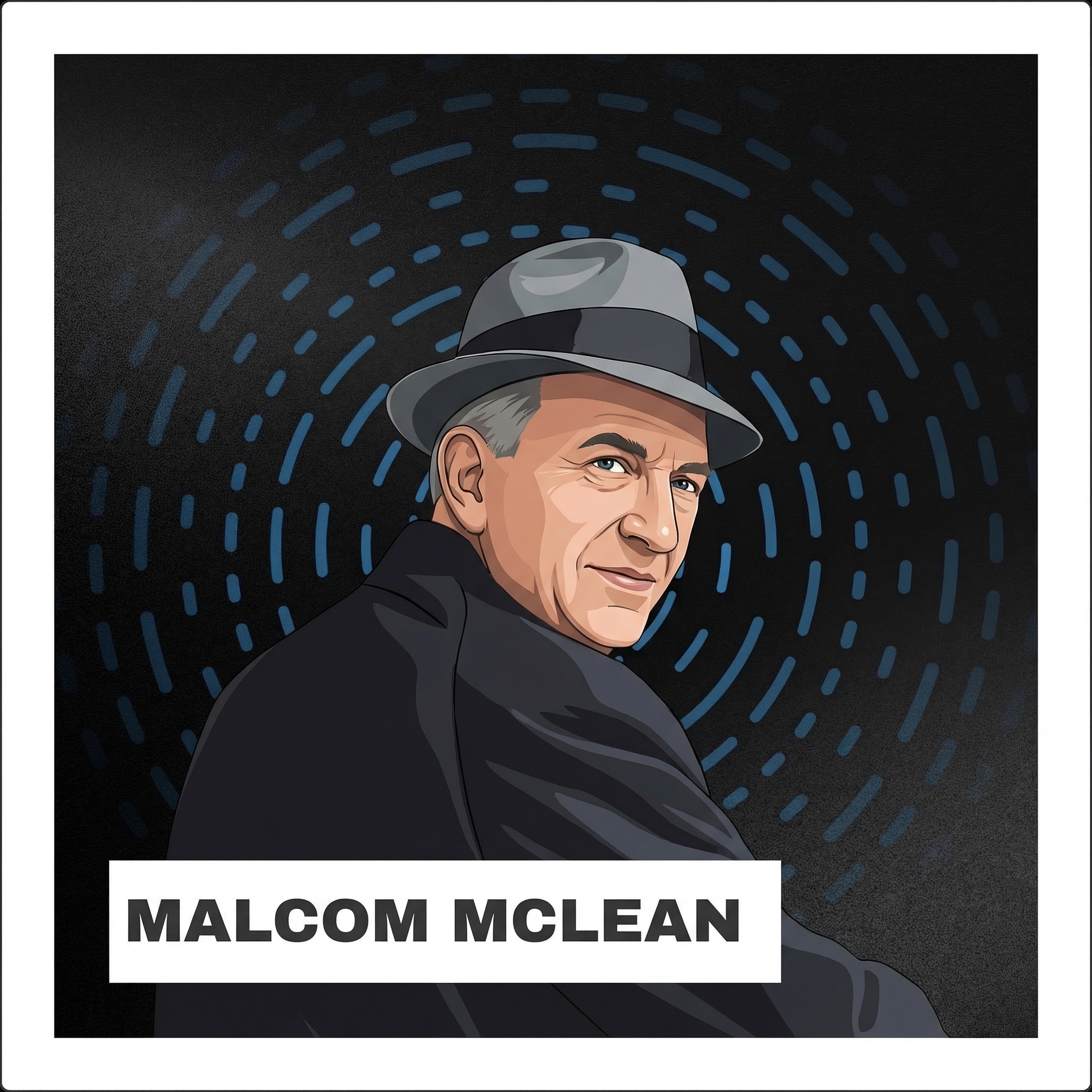 Portrait of Malcom McLean