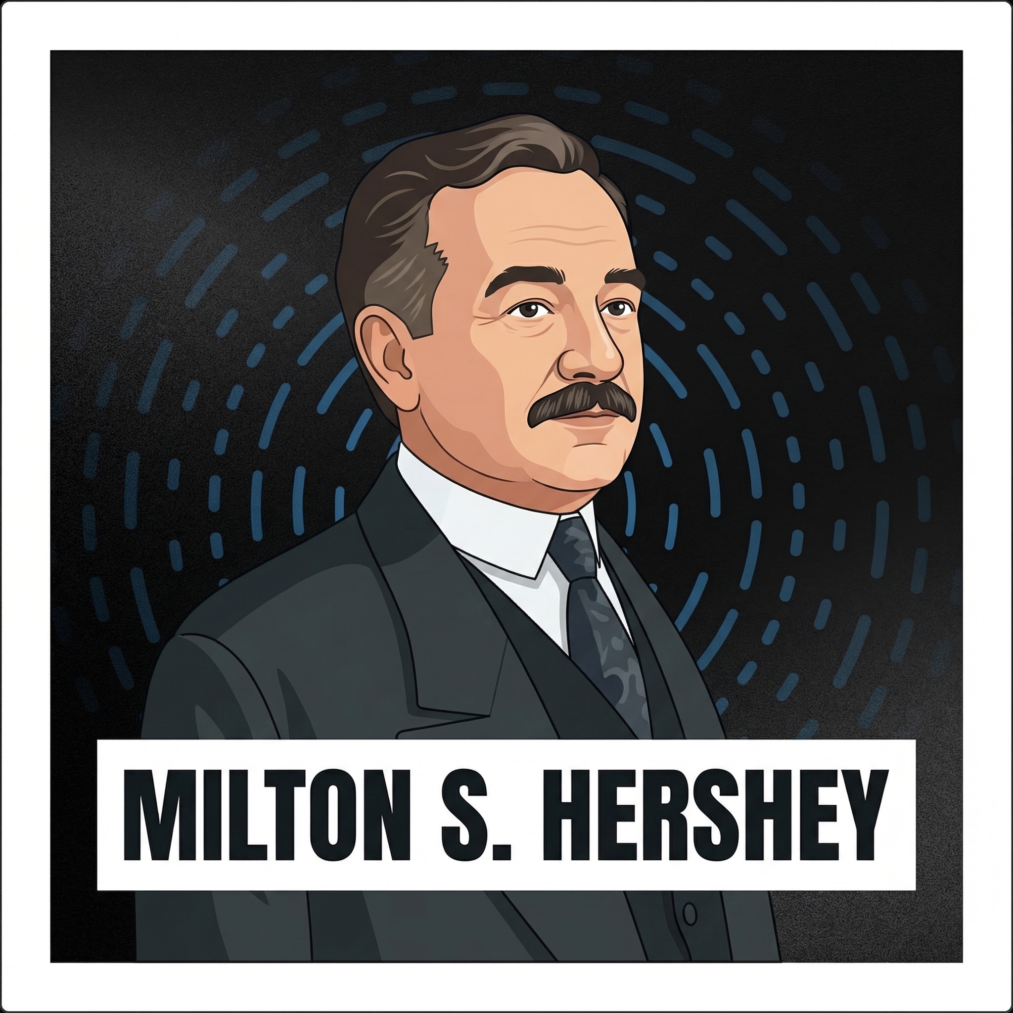 Portrait of Milton Hershey
