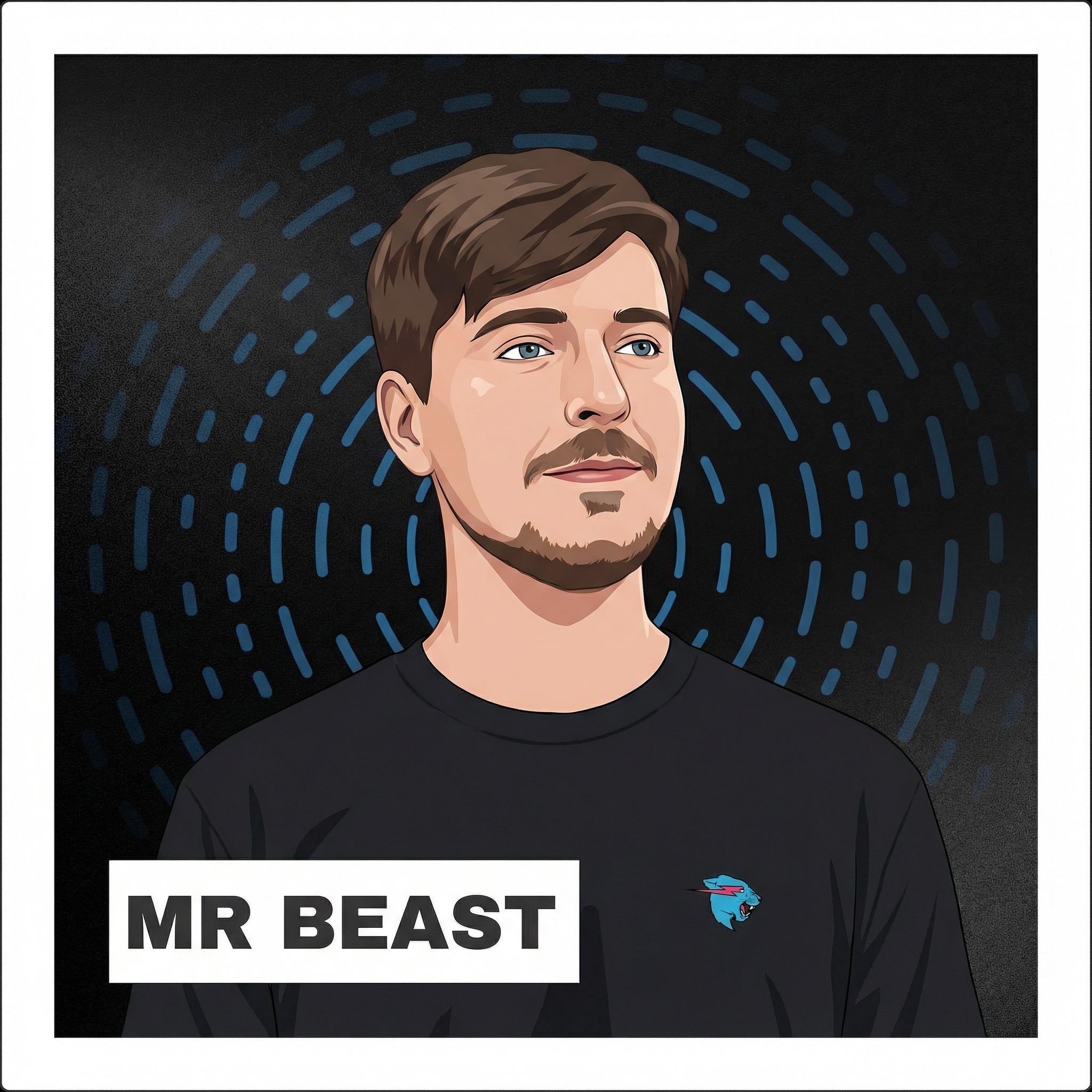 Portrait of MrBeast (Jimmy Donaldson)