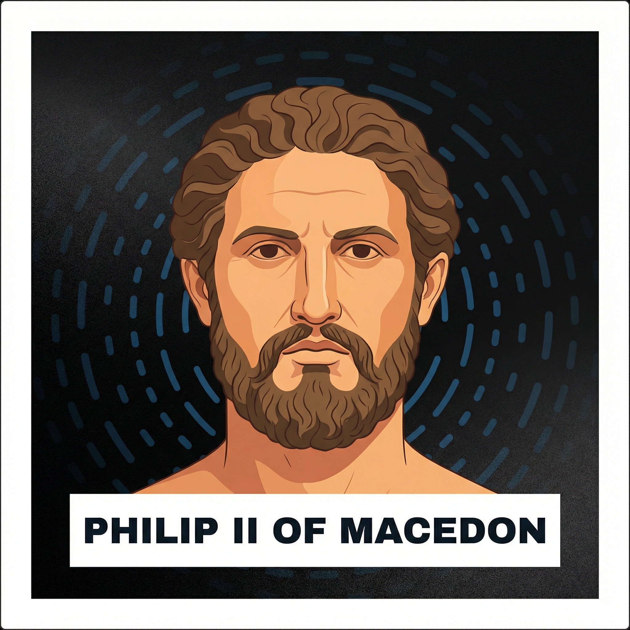 Portrait of Philip II of Macedon