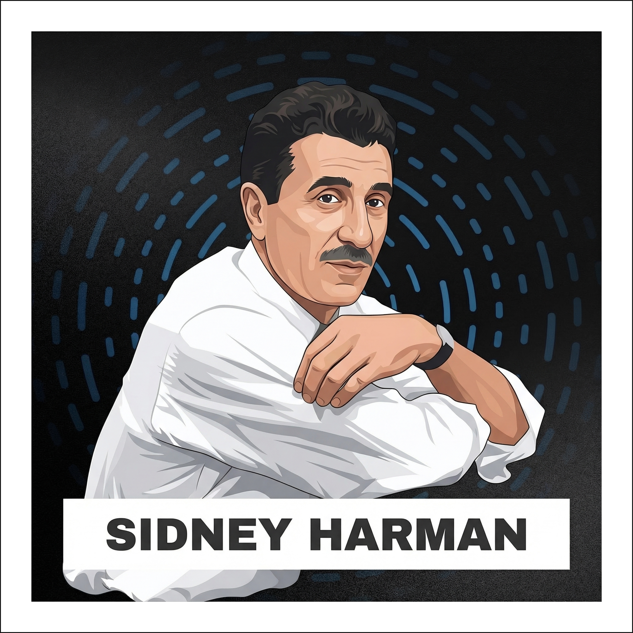 Portrait of Sidney Harman