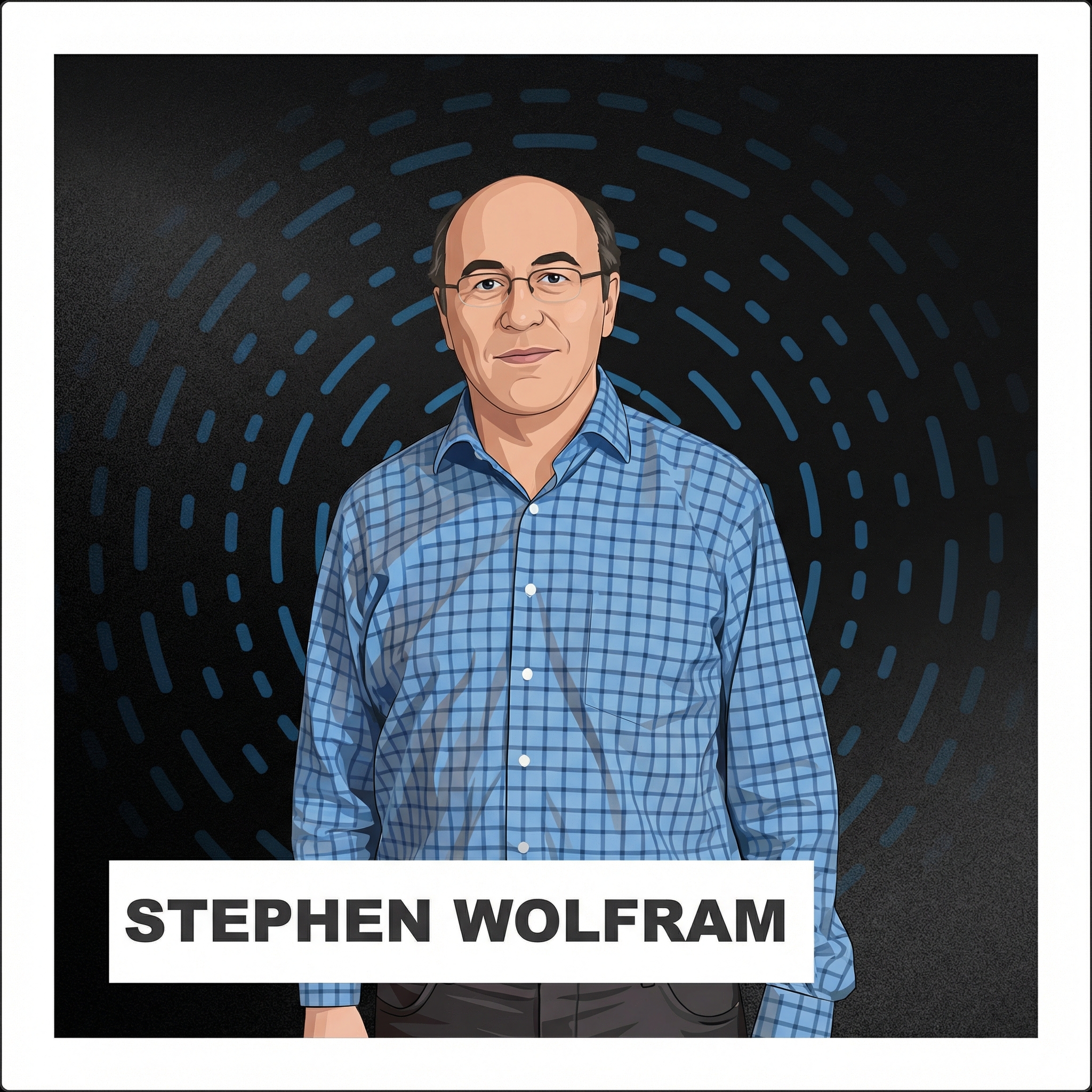 Portrait of Stephen Wolfram