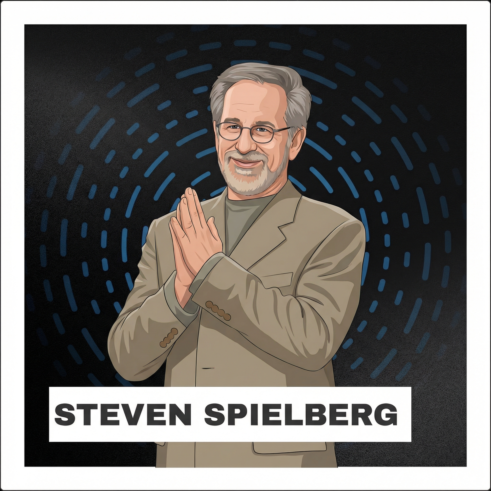 Portrait of Steven Spielberg