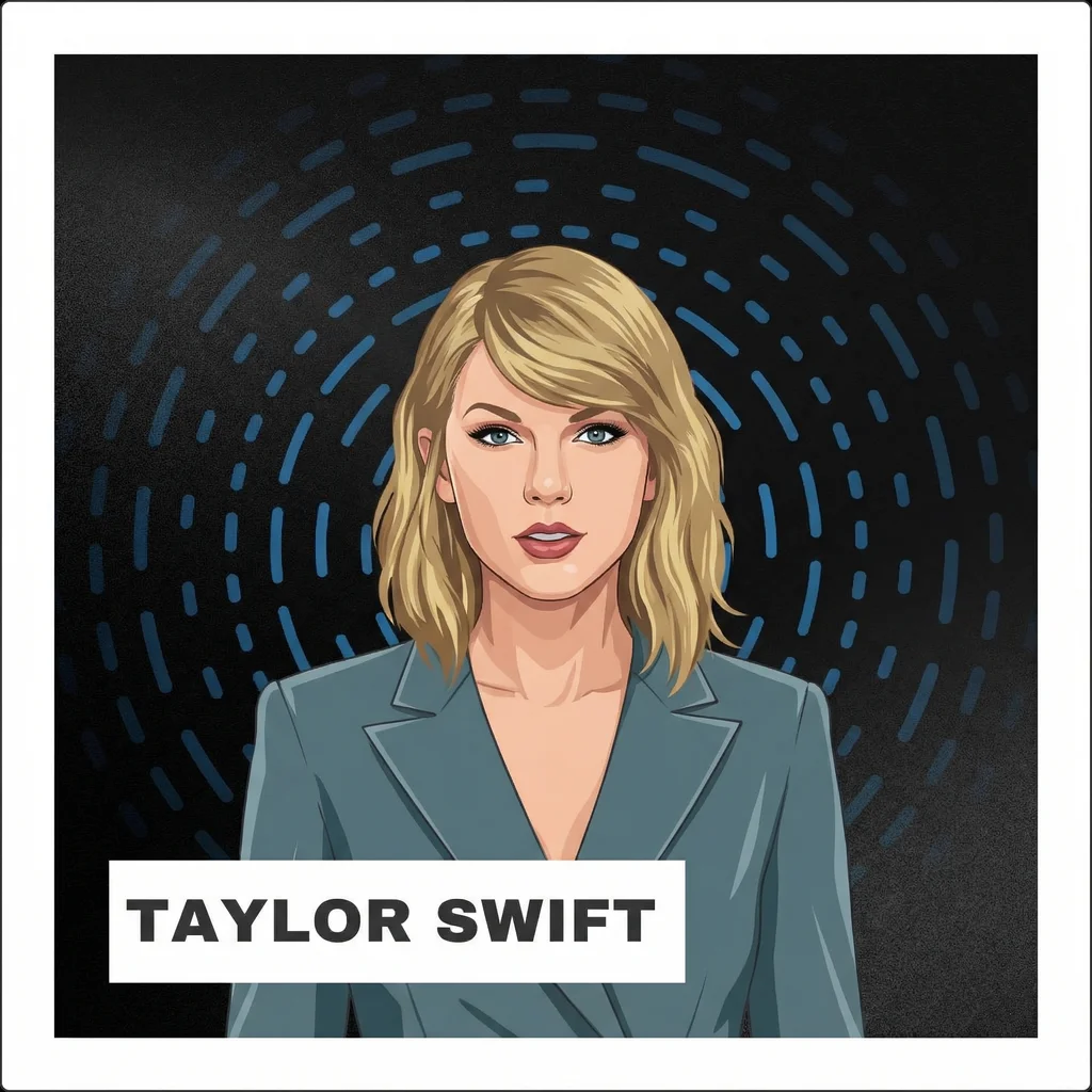 Portrait of Taylor Swift