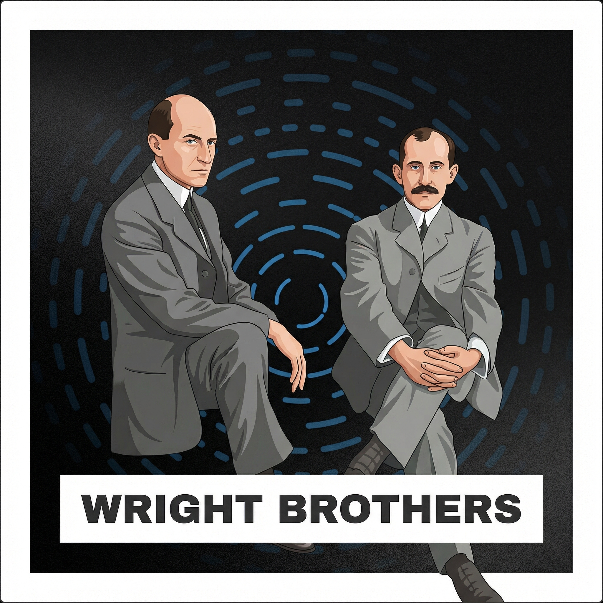 Portrait of Wright Brothers